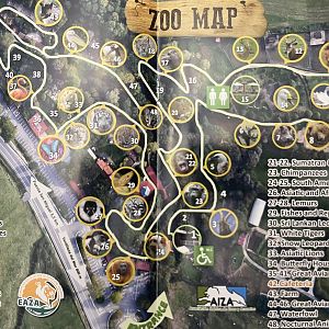 Zoo Map - 2021