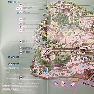 Terra Natura Murcia Zoo Map - undated
