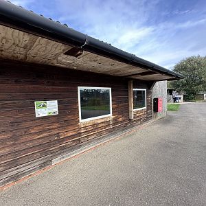 Giant Anteater House at Hamerton Zoo Park (October 2023)