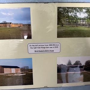 Zoo History - Sloth House / Bird House (1989-2015) at Hamerton Zoo Park (October 2023)