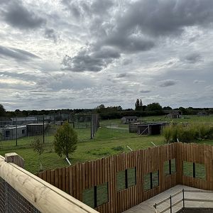 General View of Hamerton Zoo Park (October 2023)