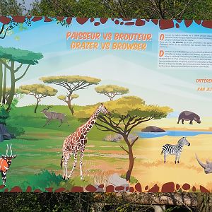 Grazers and browsers signage, 2023-05-19