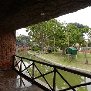 Mixed species island - Parque de Las Leyendas