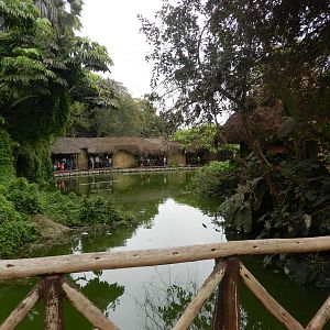 View from the bridge - Parque de Las Leyendas
