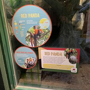 Red Panda Signage #1