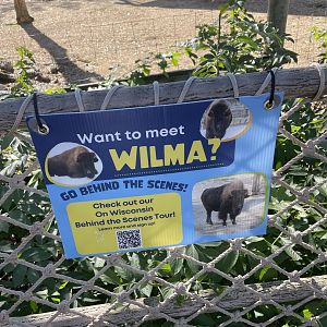 Bison Experience Signage