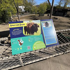 New American Bison Signage
