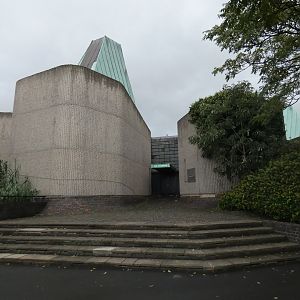 Entrance to the Casson pavilion