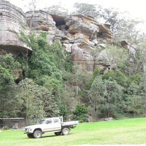 Nowra Wildlife Park scenery