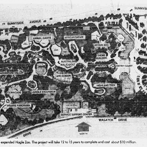 Hogle Zoo Master Plan 1977