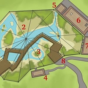 “Pantanal Panorama” Exhibit map