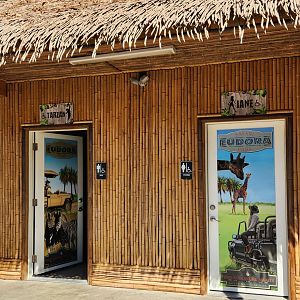 Eudora Wildlife Safari Park - "Wild" bathrooms