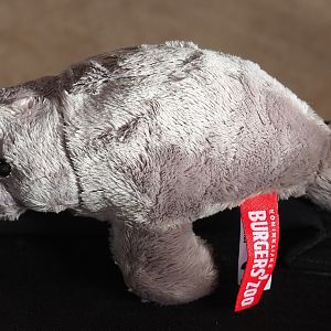 Burgers' Zoo Antillean manatee plushie