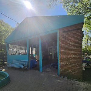 Glen Echo Park Aquarium - Aquarium building entrance