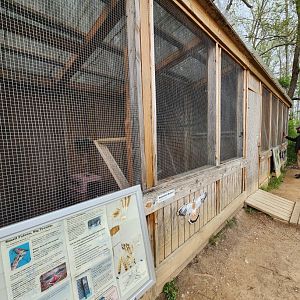 Marshy Point Nature Center (MD) - Raptor enclosures