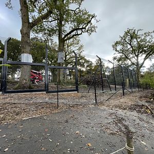 New snow leopard enclosure extension