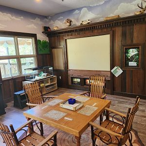 Croydon Creek Nature Center (MD) - Exhibit room