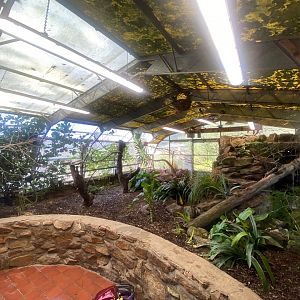 Indoor walkthrough aviary 081023