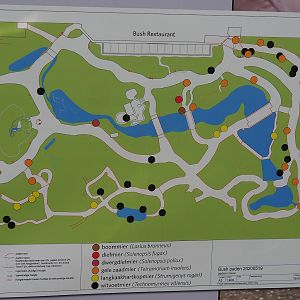 Ant colonies in Burgers' Bush map, 2023-10-07