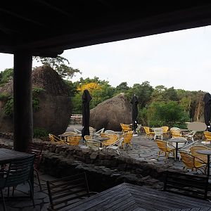 Safari restaurant terraces, 2023-10-07