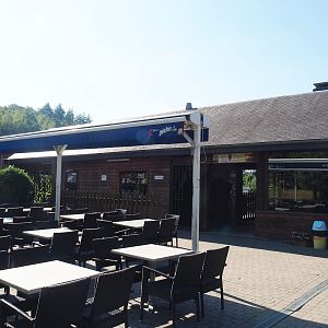 Animal park entrance and gift shop, 2023-06-24