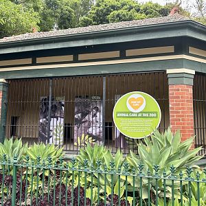Heritage Listed Orangutan House (1928) - Front View
