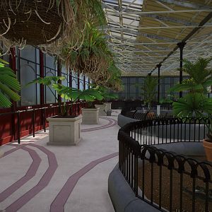 London Zoo 1904: Reptile House Interior