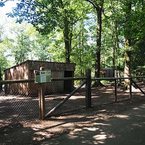 Emu and Red-necked wallaby barn and paddock, 2023-06-24