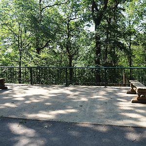 Hyena viewing area, 2023-06-24