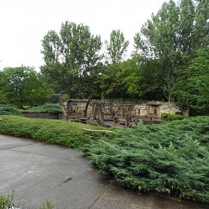 [2022] View towards Barbary macaque enclosure