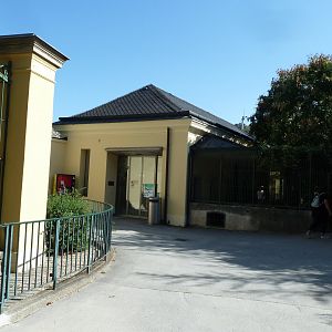 Carnivore house - Entrance and visible former cage