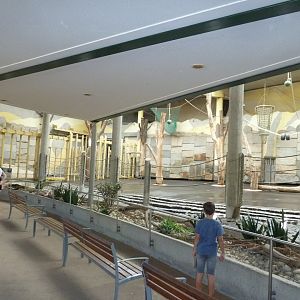 Elephant house interior