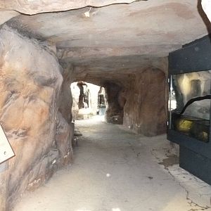 Wüstenhaus - Mining tunnel - First leg of the visit