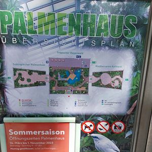 Blumengärten Hirschstetten - Palmenhaus - Map