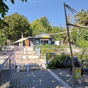 Hospitality point at the top of the zoo