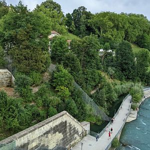View of the Riverbank Complex (Taken from a bridge)