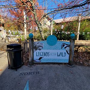 Akron Zoo - Legends of the Wild entrance (I did this last)