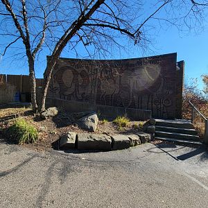 Akron Zoo - Brick mural