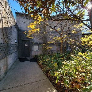 Akron Zoo - Entrance to bat building
