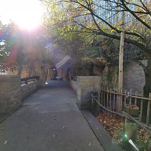 Akron Zoo - Path to ducks, back to entrance
