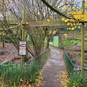 Entrance to the "Parque Cuaternario" -Zoo de Santillana del Mar (2023)