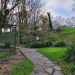"Parque Cuaternario" view -Zoo de Santillana del Mar (2023)