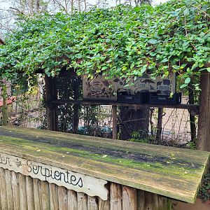 Snake interaction stand -Zoo de Santillana del Mar (2023)