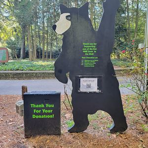 Salisbury Zoo - Donation box