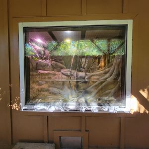 Salisbury Zoo - Front/pool of anaconda exhibit