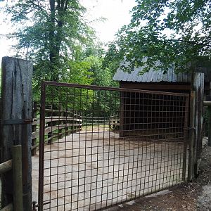 American Plains bison shelter and holding paddock,2023-06-24