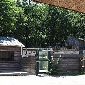 South American tapir barn and holding area, 2023-06-24