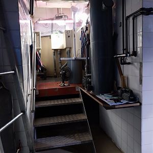 Haus der Natur - Aquarium - Coral reef room - Behind the scenes