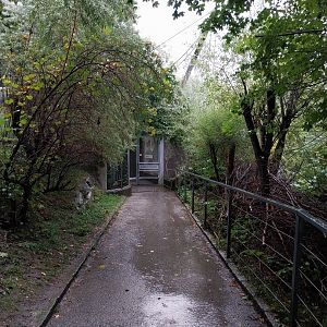 Auwald aviary - Entrance