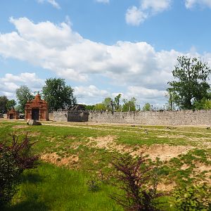 Pairi Daiza Steam Railway ride - First large Asian elephant paddock, 2023-05-16
